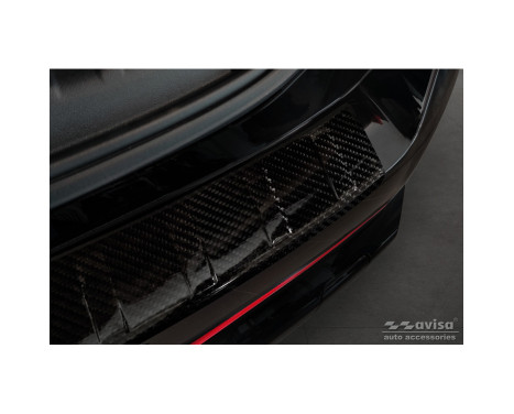 Genuine 3D Carbon Bumper protector suitable for BMW X1 (U11) 2022- 'Ribs', Image 4