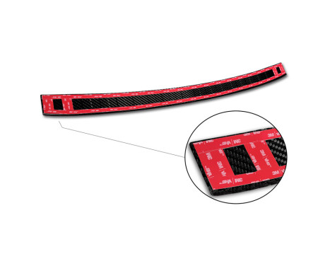 Genuine 3D Carbon Bumper protector suitable for Ford Focus Hatchback 5-door 2018- 'Ribs', Image 6