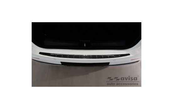 Genuine 3D Carbon Bumper protector suitable for Mercedes CLA II (C118) Sedan 2019- 'Ribs', Image 3