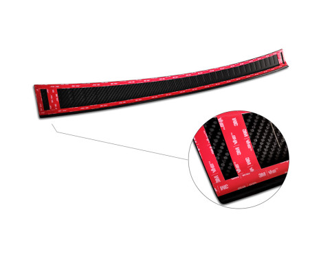 Genuine 3D Carbon Bumper protector suitable for Mercedes E-Class Kombi FL 2013-2016 'Ribs', Image 6