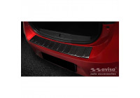 Genuine 3D Carbon Bumper protector suitable for Opel Corsa F HB 5-door GS Line 2019- 'Ribs'