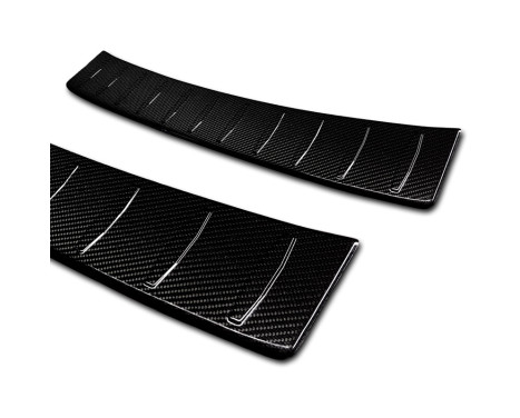 Genuine 3D Carbon Bumper protector suitable for Opel Corsa F HB 5-door GS Line 2019- 'Ribs', Image 4