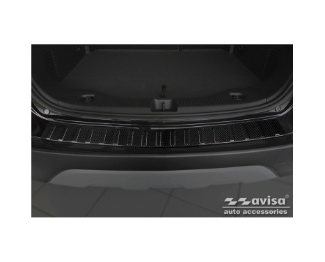 Genuine 3D Carbon Bumper protector suitable for Opel Mokka X Facelift 2016-2020 'Ribs', Image 3