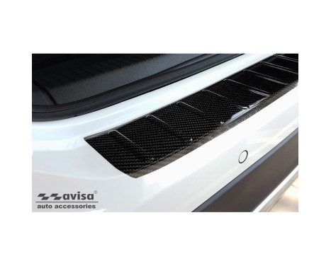 Genuine 3D Carbon Bumper protector suitable for Volkswagen T-Cross 2019- 'Ribs', Image 3