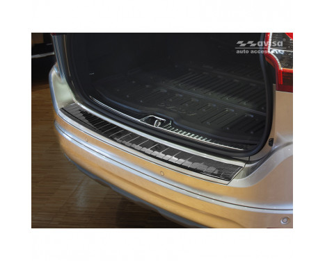 Genuine 3D Carbon Bumper protector suitable for Volvo XC60 Facelift 2013-2016