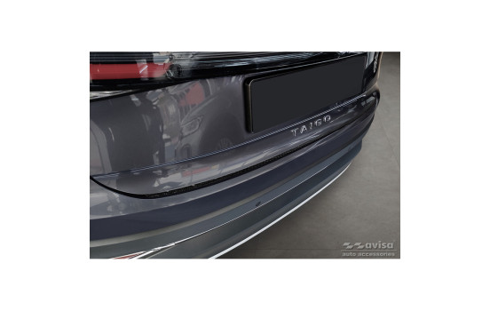 Genuine 3D Carbon Fiber Bumper Protector suitable for Volkswagen Taigo 2021- 'Ribs', Image 5