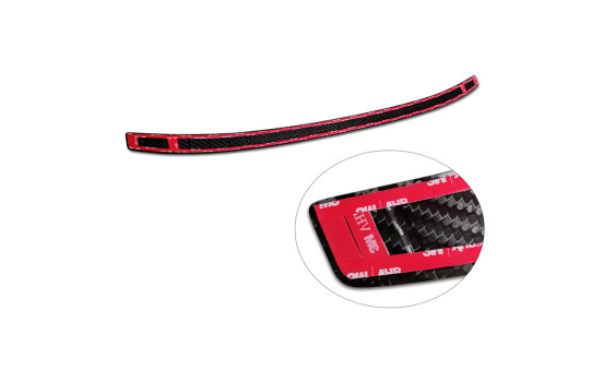 Genuine 3D Carbon Fiber Bumper Protector suitable for Volkswagen Taigo 2021- 'Ribs', Image 7