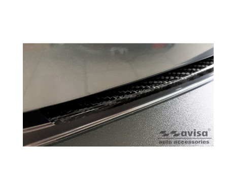 Genuine 3D Carbon Fiber Rear Bumper Protector Fit For Mazda CX-30 2019-, Image 3