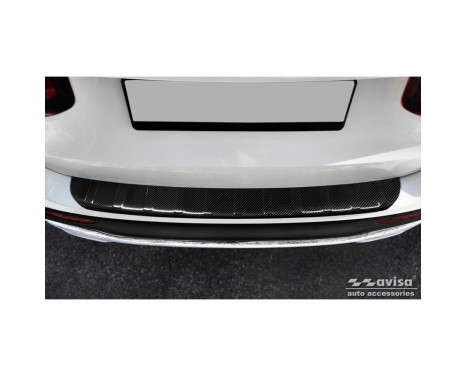 Genuine 3D Carbon Fiber Rear Bumper Protector Fit For Mercedes GLB 2019-, Image 3