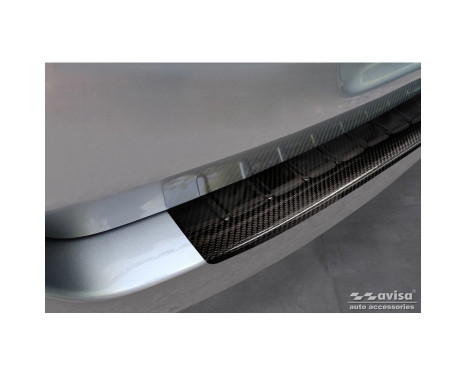 Genuine 3D Carbon Fiber Rear Bumper Protector Fit For Peugeot 508 I SW 2011-2014 & Facelift 2014-2018 'R, Image 2