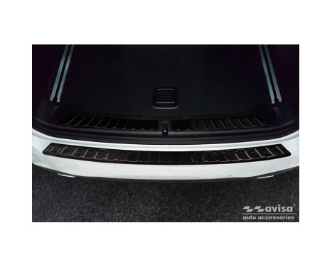 Genuine 3D Carbon Fiber Rear Bumper Protector suitable for BMW X3 (G01) 2017-2021 & Facelift 2021- excl. M-Pa, Image 3