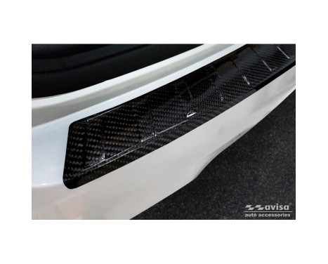 Genuine 3D Carbon Fiber Rear Bumper Protector suitable for BMW X3 (G01) 2017-2021 & Facelift 2021- excl. M-Pa, Image 4