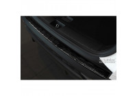 Genuine 3D Carbon Fiber Rear Bumper Protector suitable for Hyundai Tucson 2020- 'Ribs'