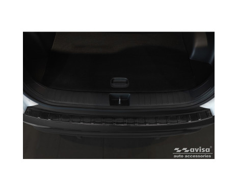 Genuine 3D Carbon Fiber Rear Bumper Protector suitable for Hyundai Tucson 2020- 'Ribs', Image 2