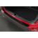 Genuine 3D Carbon Fiber Rear Bumper Protector suitable for Mercedes GLA H247 2020- 'Ribs'