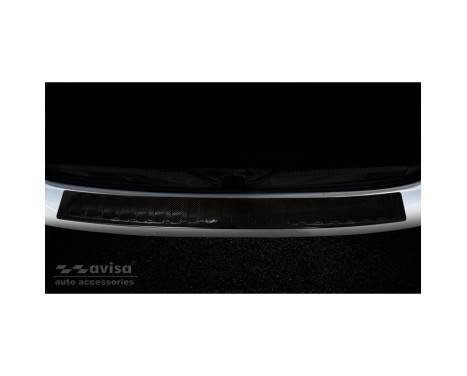 Genuine 3D Carbon Fiber Rear Bumper Protector suitable for Volkswagen Transporter T6 2015- (with tailgate) Ã, Image 3