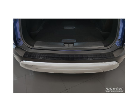 Genuine 3D Carbon Rear Bumper Protector fits Nissan X-Trail IV (T33) 2021- 'Ribs', Image 3