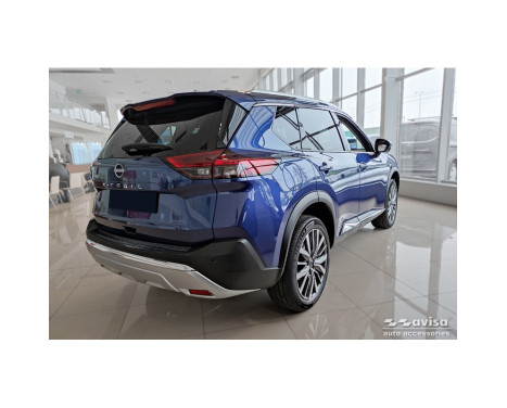 Genuine 3D Carbon Rear Bumper Protector fits Nissan X-Trail IV (T33) 2021- 'Ribs', Image 4