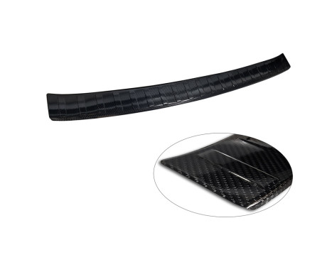 Genuine 3D Carbon Rear Bumper Protector fits Nissan X-Trail IV (T33) 2021- 'Ribs', Image 5