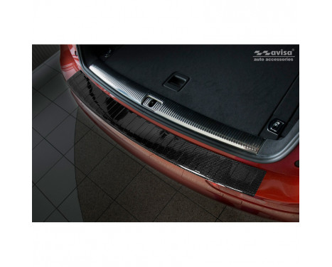Genuine 3D Carbon Rear Bumper Protector suitable for Audi Q5 2008-2016