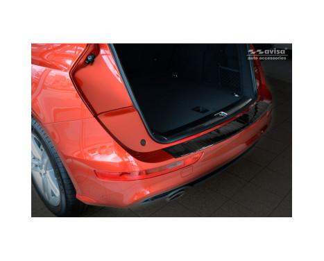 Genuine 3D Carbon Rear Bumper Protector suitable for Audi Q5 2008-2016, Image 2
