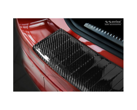 Genuine 3D Carbon Rear Bumper Protector suitable for Audi Q5 2008-2016, Image 4