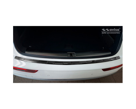 Genuine 3D Carbon Rear Bumper Protector suitable for Audi Q5 (FY) 2017-, Image 3