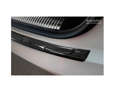 Genuine 3D Carbon Rear Bumper Protector suitable for Audi Q5 (FY) 2017-, Image 4