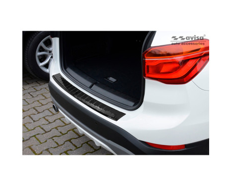 Genuine 3D Carbon Rear bumper protector suitable for BMW X1 (F48) 2015-