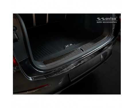 Genuine 3D Carbon Rear Bumper Protector suitable for BMW X4 (G02) 2018-