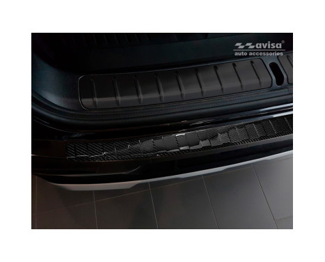 Genuine 3D Carbon Rear Bumper Protector suitable for BMW X4 (G02) 2018-, Image 3