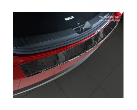 Genuine 3D Carbon Rear Bumper Protector suitable for Mazda CX-5 II 2017-