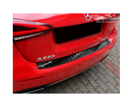 Genuine 3D Carbon Rear Bumper Protector suitable for Mercedes A-Class W177 2018-, Image 2
