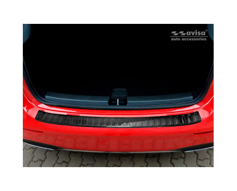 Genuine 3D Carbon Rear Bumper Protector suitable for Mercedes A-Class W177 2018-, Image 3