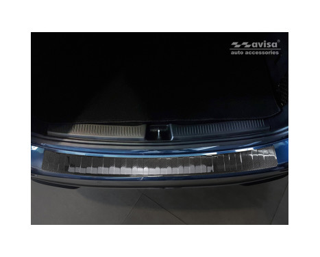 Genuine 3D Carbon Rear Bumper Protector suitable for Mercedes B-Class W247 2019-, Image 3