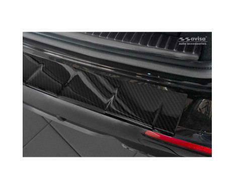 Genuine 3D Carbon Rear Bumper Protector suitable for Mercedes E-Class W213 Kombi 2016-, Image 4