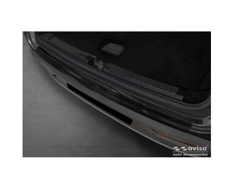 Genuine 3D Carbon Rear Bumper Protector suitable for Mercedes EQC (N293) 2019-