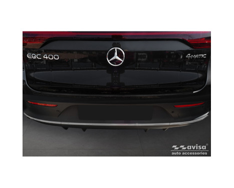 Genuine 3D Carbon Rear Bumper Protector suitable for Mercedes EQC (N293) 2019-, Image 4