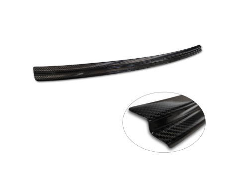 Genuine 3D Carbon Rear Bumper Protector suitable for Mercedes EQC (N293) 2019-, Image 6