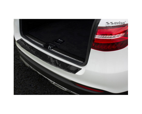 Genuine 3D Carbon Rear Bumper Protector suitable for Mercedes GLC 2015-, Image 2