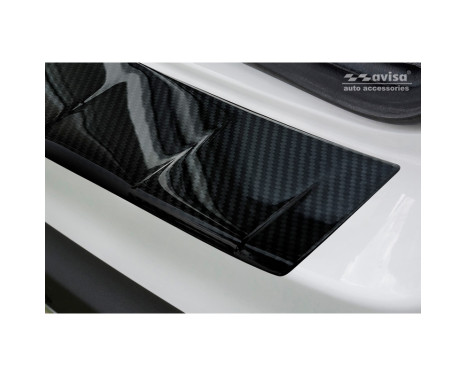 Genuine 3D Carbon Rear Bumper Protector suitable for Mercedes GLC 2015-, Image 4