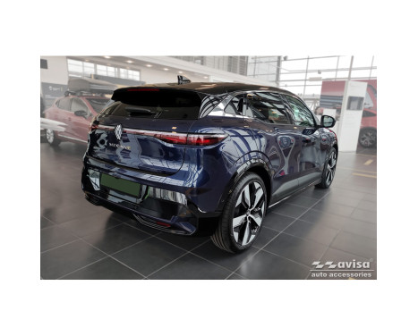 Genuine 3D Carbon Rear Bumper Protector suitable for Renault Megane E-Tech 2021- 'Ribs', Image 5
