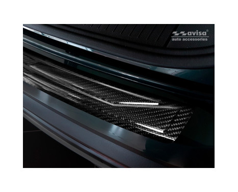 Genuine 3D Carbon Rear Bumper Protector suitable for Seat Tarraco 2019-, Image 4