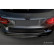 Matt black stainless steel rear bumper protector suitable for Mercedes C-Class W205 Kombi 2014-2021 'Ribs', Thumbnail 2