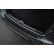 Matt black stainless steel rear bumper protector suitable for Mercedes C-Class W205 Kombi 2014-2021 'Ribs', Thumbnail 3