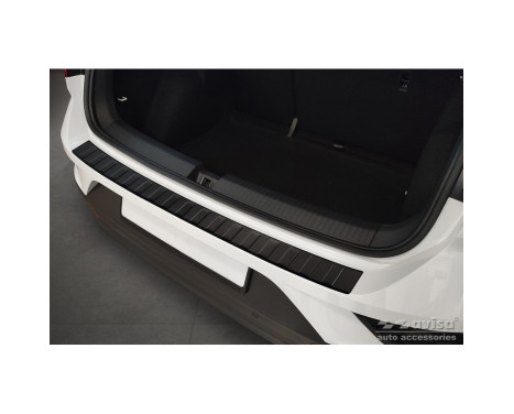 Matt black stainless steel rear bumper protector suitable for Volkswagen T-Roc 2017-2022 & Facelift 2022- incl. C, Image 3