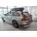 Matt black stainless steel rear bumper protector suitable for Volvo V90 9/2016- 'Ribs', Thumbnail 4