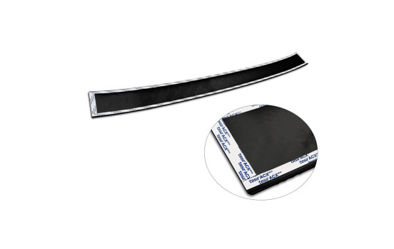 Matte Black Aluminum Bumper Protector Fits Ford Tourneo Connect III 2022- 'Riffled Plate', Image 7