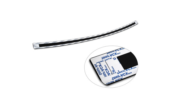 Matte Black Aluminum Bumper Protector Fits Toyota Corolla Cross 2022- 'Riffled Plate', Image 7
