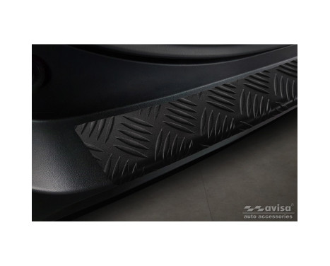 Matte Black Aluminum Bumper Protector fits Toyota RAV4 (5th Gen.) 2018- & Suzuki Across 2, Image 5